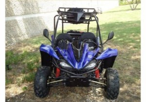 New MIDSIZE 125-3 Go Kart 8″ Rims and Tires 1 Spare Tire, Auto With Reverse