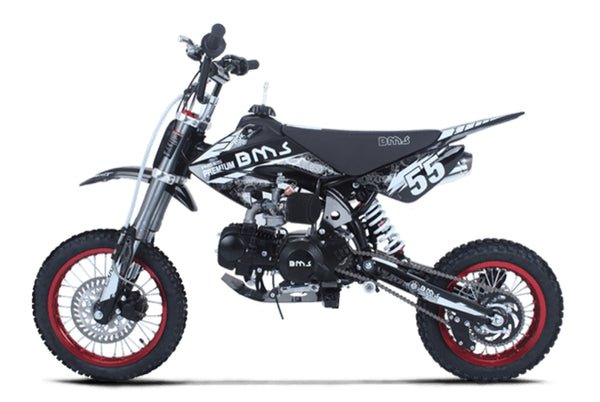BMS 125 Pro X 17” wheels (Manual Transmission)